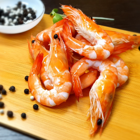 Cooked Shrimp body peeled